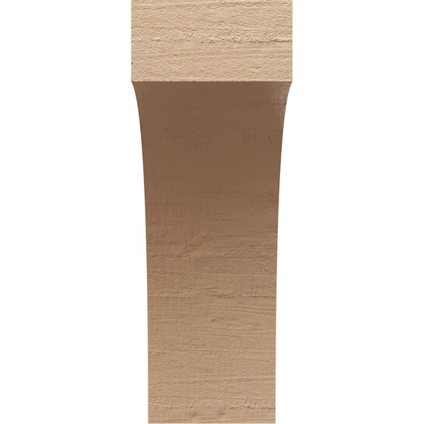 11in. W X 22in. D X 33in. H Series 2 Stockport Rough Cedar Woodgrain TimberThane Corbel, Primed Tan